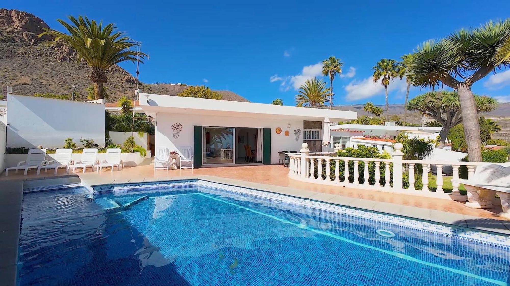 Detached Villa, Private Pool Only 10 Minutes Los Cristianos Valle de San Lorenzo Kültér fotó